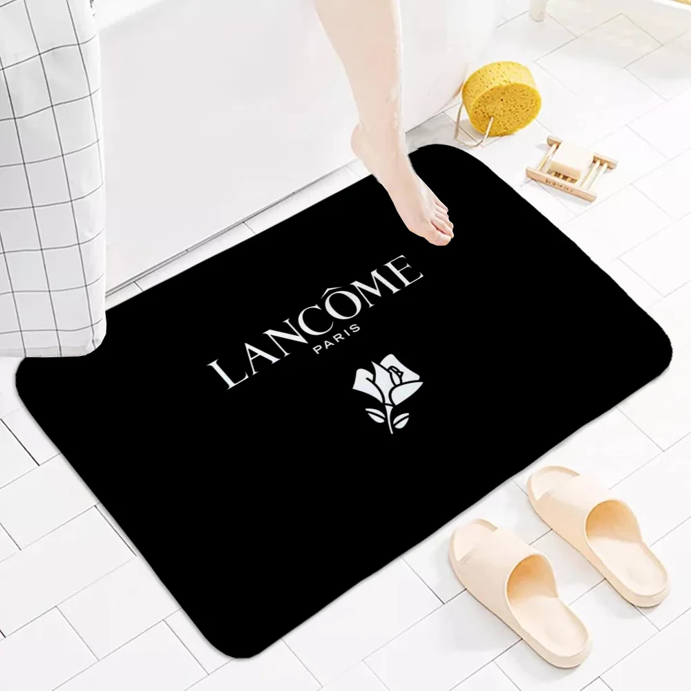 Alfombra de baño antideslizante para puerta de entrada y cocina, felpudo pequeño de marca, e-lancome l