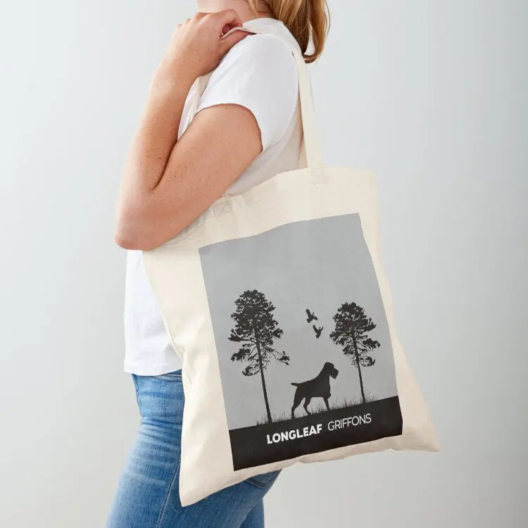 

LONGLEAF GRIFFONS LOGO Tote Bag Women's shopper tote bag woman Reusable bags free delivery bags