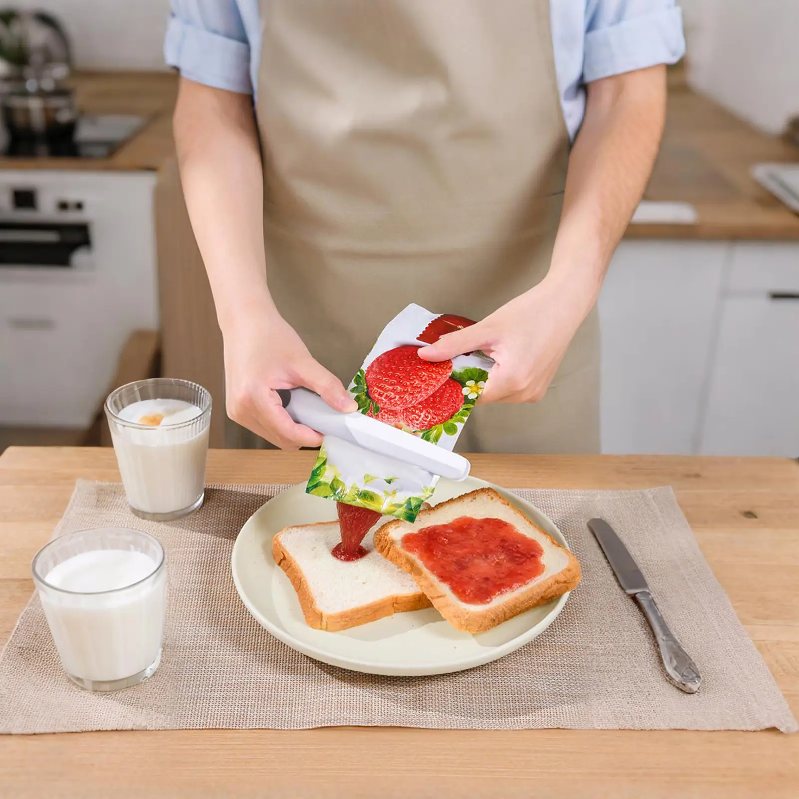 كيس الصلصة عصارة كيس أنبوب الحقيبة عصارة المحمولة الطارد أدوات مغناطيسية للمنزل القط شرائط المطبخ الشامبو مطعم