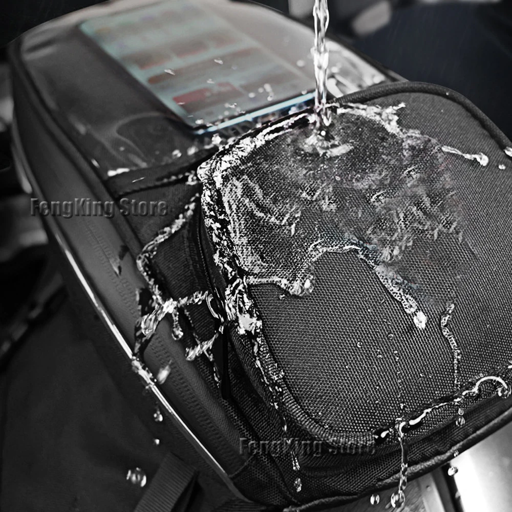 Für Benelli Leoncino 125 250 500 800 Motorrad-Kraftstofftank-Navigationstasche, wasserdichte Kraftstofftanktasche mit großer Kapazität