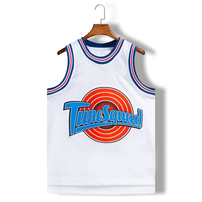 Space Jam Kids LOLA 10 TWEETY 1/3 TAZ Movie Tune Squad Child Basketball Jersey Sports Baby Shirt