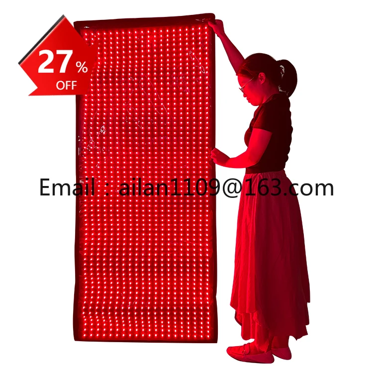 

Direct Sale 1280pcs LEDs Red Light Therapy Blanket Pdt Machine Infrared Red Light Therapy Pad Full Body Sauna Mats