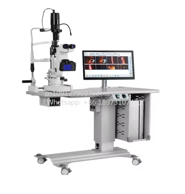 2026 New Ophthalmic Digital Slit Lamp Microscope With Camera And Imaging Processing System