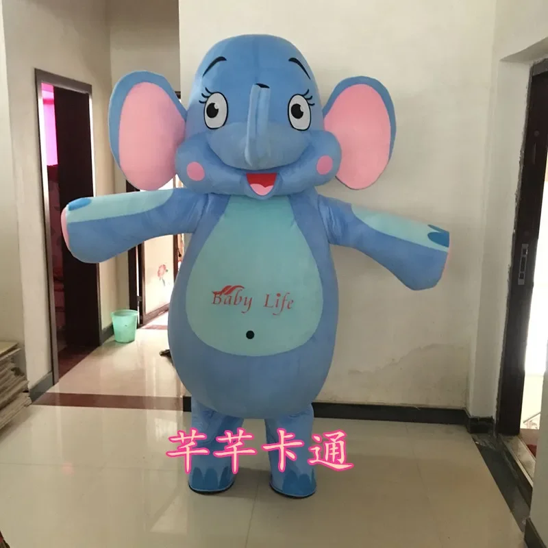 

Popular Elephant Mascot Costumes Adult Unisex Mascot Costume For Halloween Christmas Cosplay Party Event