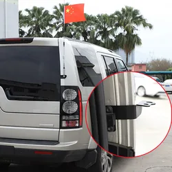 For Land Rover Discovery 4 2010-2016 Stainless steel Car Trunk Modified Rear Tailgate Radio Antenna Bracket Base Car Accessories
