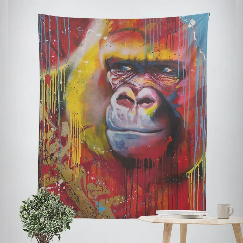 Home decorations Natural and Animal Styles room decor wall tapestry aesthetic bedroom aesthetic wall art large fabric tapestry