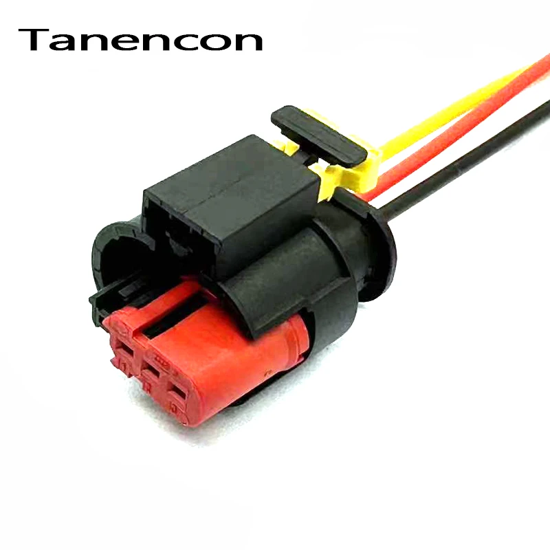 1 Set 3 Pin 1.5mm Car Waterproof Sensor VVT Plug Engine Injector Ignition Coil Connectors 284426-1 284425-1