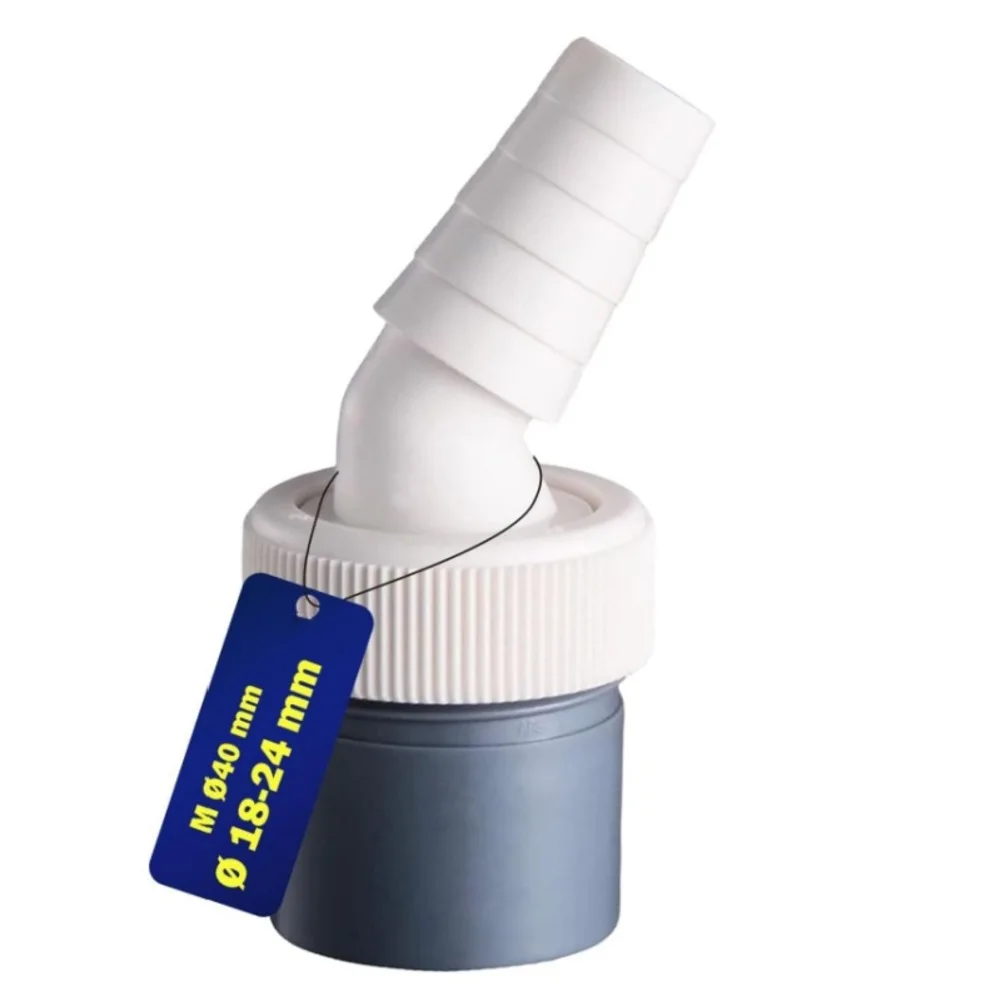 Laundry Room 30 40mm Washing Machine Hose Efficient Drainage Installation Kit Drain Hose Adapter PVC Construction