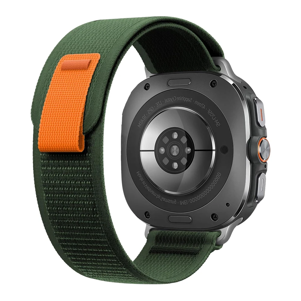 Armband für Samsung Galaxy Watch Ultra2 /2025, 47mm Zubehör, Sport-Nylon-Armband, Trail Correa Galaxy Watch Ultra Band