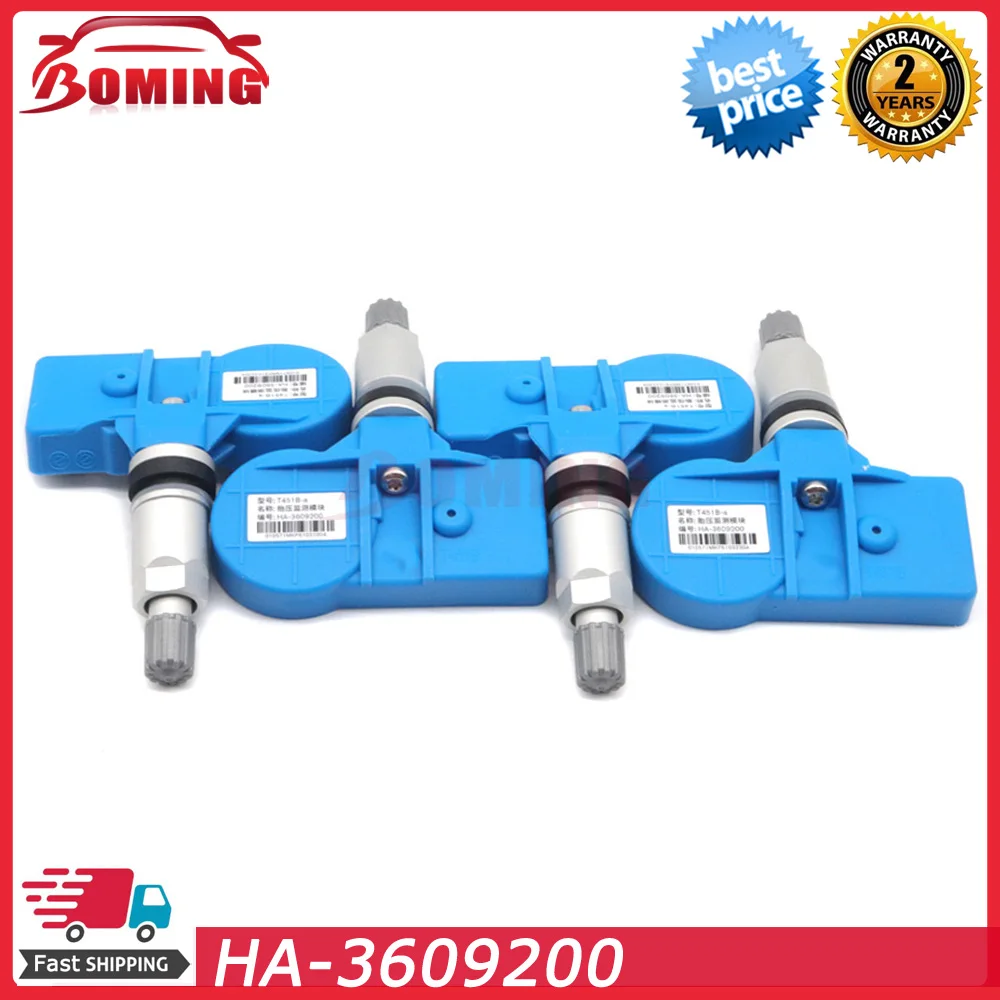 Car Tire Pressure Monitor Sensor TPMS HA3609200 For BYD Qin Qin DM Qin EV Song Song DM Song EV Yuan EV Suri 433MHz HA-3609200