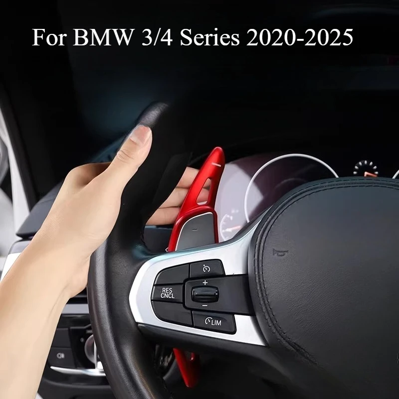 For BMW 3/4 Series 2020-2025 Paddle Shifter Decorative Extended Steering Wheel Modification Accessories Interior Supplies