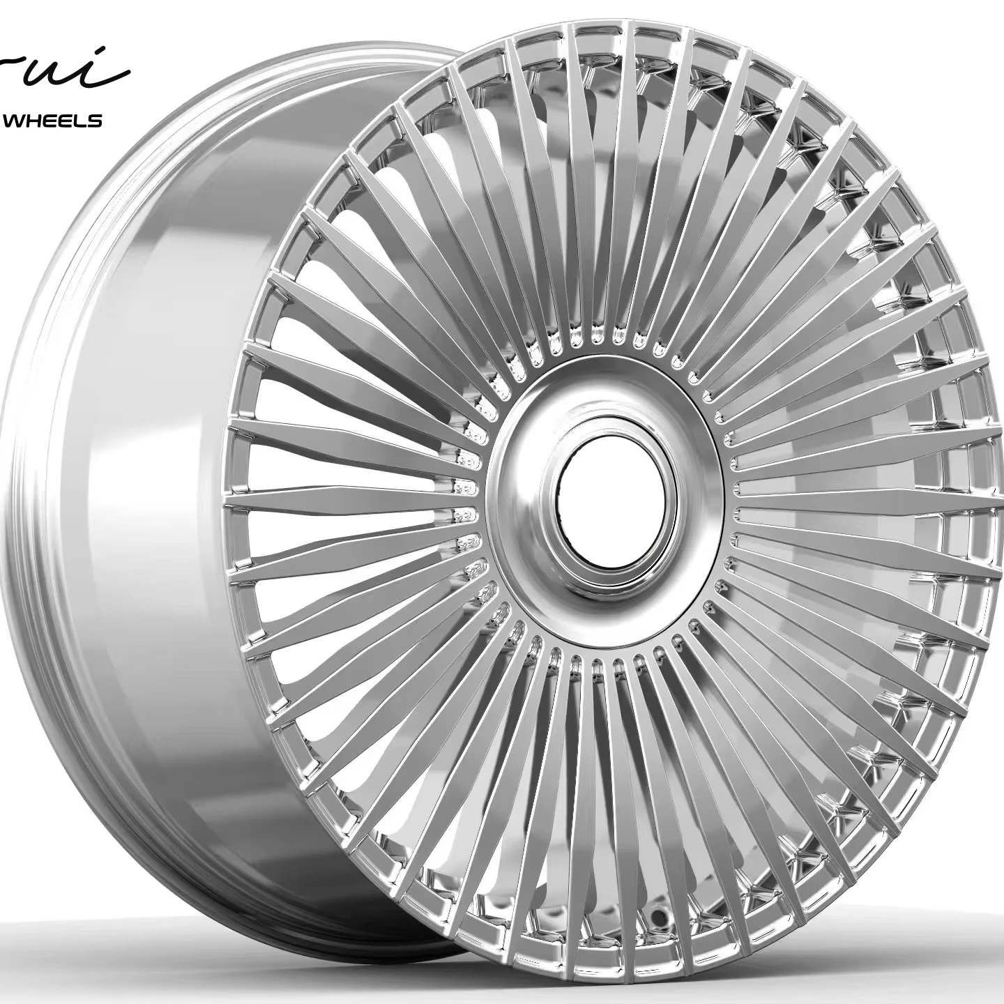 

Custom Forged Alloy Chrome-plated Rims For Cars, Sizes 5x120, 5x114.3, 5x112, 15-26 Inches, Suitable For Mercedes-Maybach