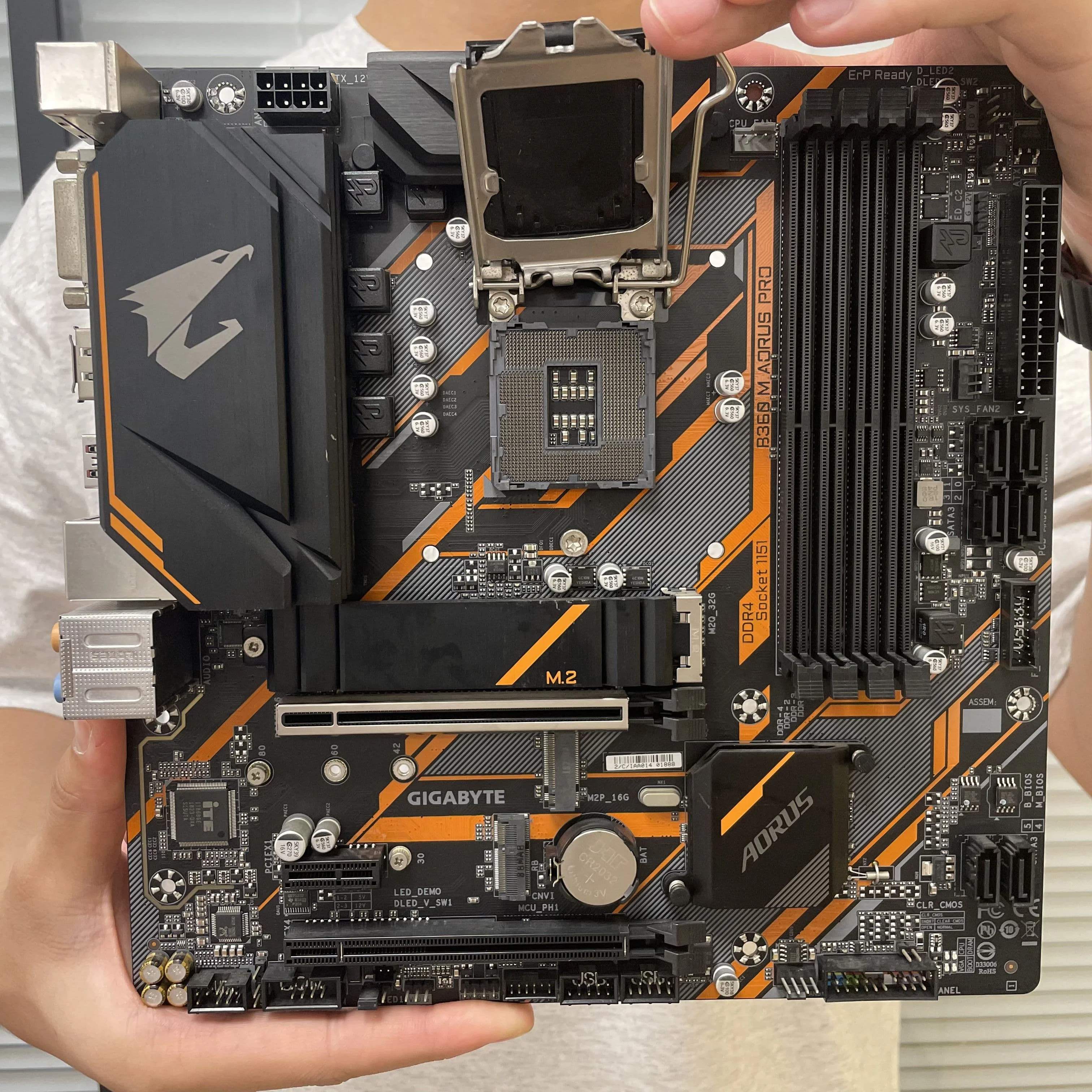 Original B360 AORUS ELITE MATX Motherboard For 8th/9th Generation CPU LGA 1151 Motherboard