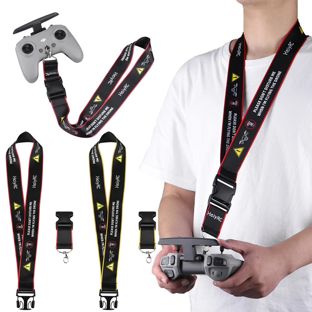 Remote Control Neck Lanyard For DJI FPV Remote Control 2 Phantom 3 /4 Series Neck Strap Hanging Straps Belt Drone Accessories