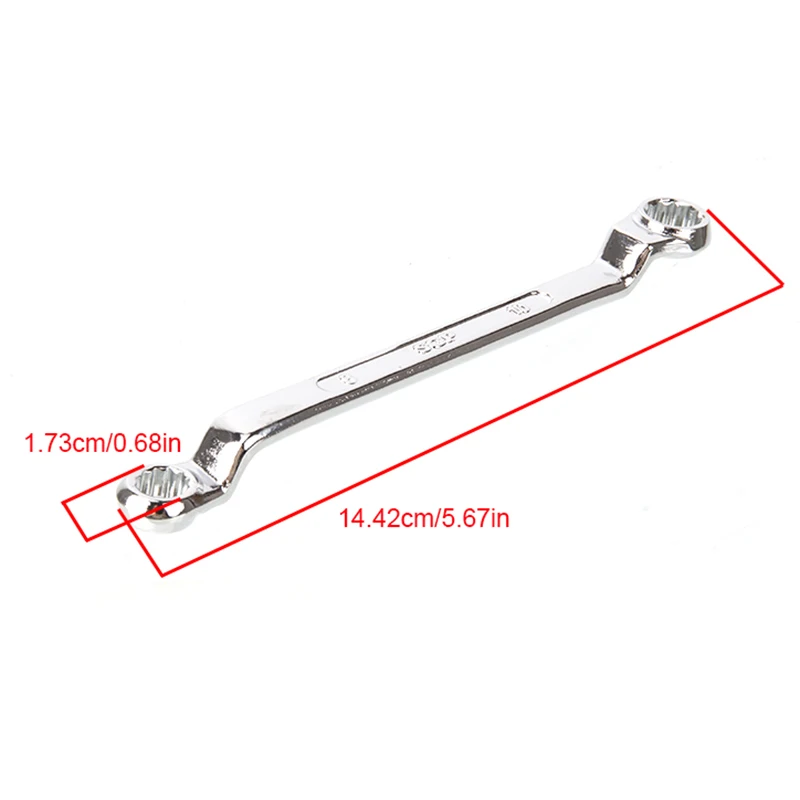 両口レンチセット 自動修理工具セット 手動ミラーグラスレンチ 多機能梅花レンチ
