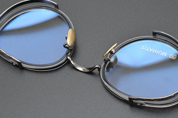 Titan Schildkröte Lesebrille Männlich Handgemachte Schmale Brillen Rahmen Anti Blaues Licht Gläser +1,0 1,5 1,75 2,0 – Detail 33