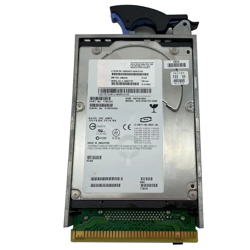 

100%New In box 3 year warranty 10K SCSI 73G 03N5260 26K5533 Need more angles photos, please contact me