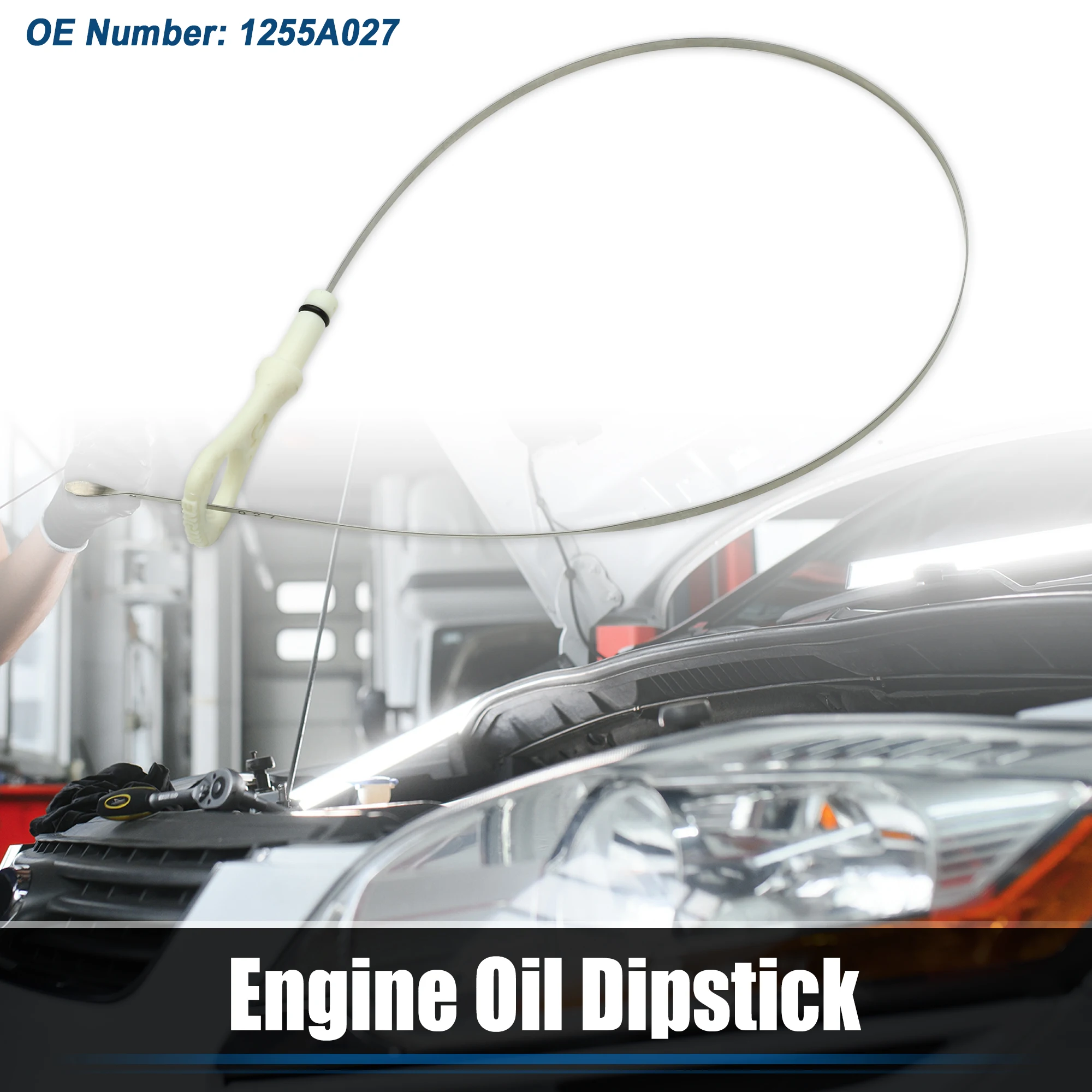 UXCELL Car Engine Oil Level Indicator Dipstick for Mitsubishi L200 2007-2015 1255A027
