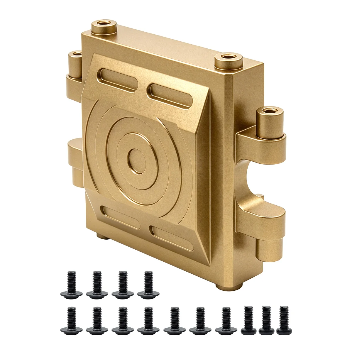 RC Car Metal Upgrade Gearbox Base Fit For HUANGBOTOYS 1/16 Full Series 1601-1612 Modification Remote Control Car Parts