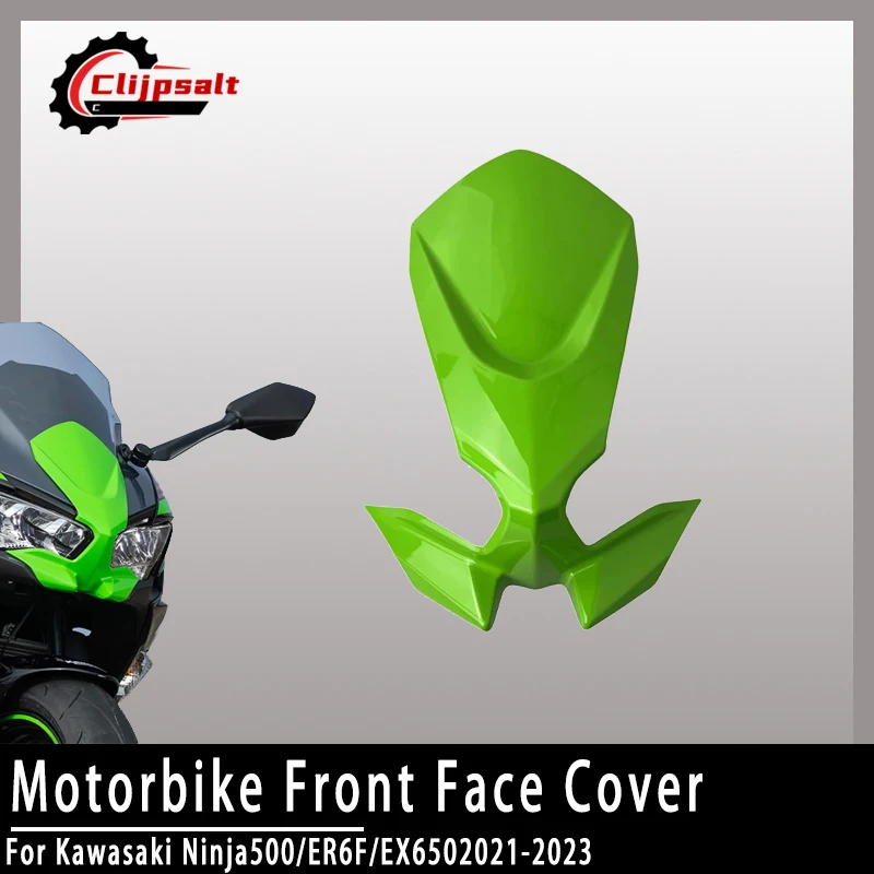 For KAWASAKI Ninja650  ER6F EX650 2020-2023 Front Head Cover Fairing Accessories Motorcycle Headlight Cowl Fishtail Panel
