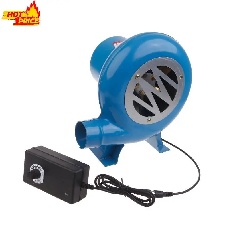 

Портативный вентилятор для барбекю, 12 В постоянного тока, контроль скорости вентилятора для кемпинга, пикника, барбекю