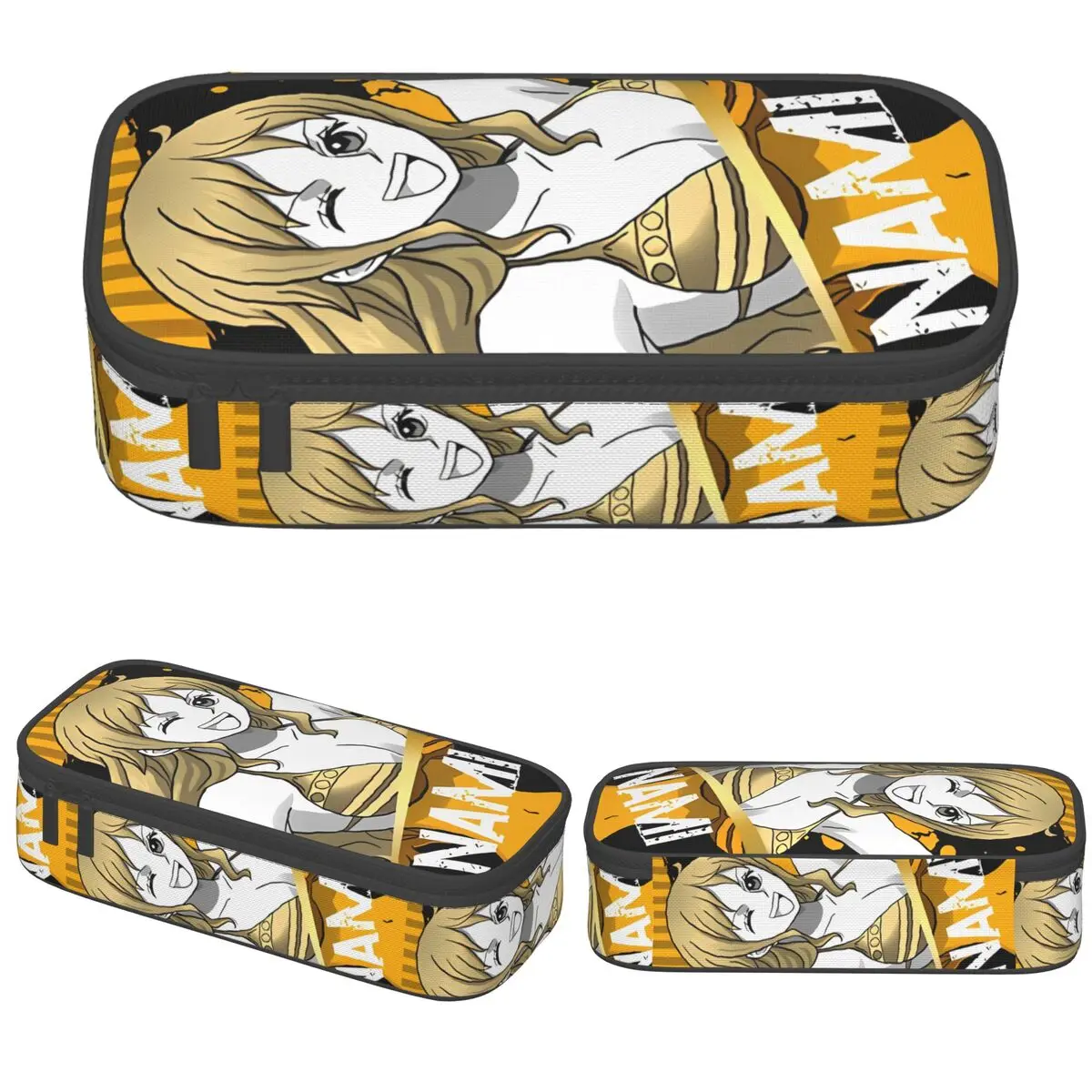 

Пеналы Nami One Piece, коробки для ручек, косметички для девочек и мальчиков, вместительные, школьные принадлежности, подарки, пеналы-косметички