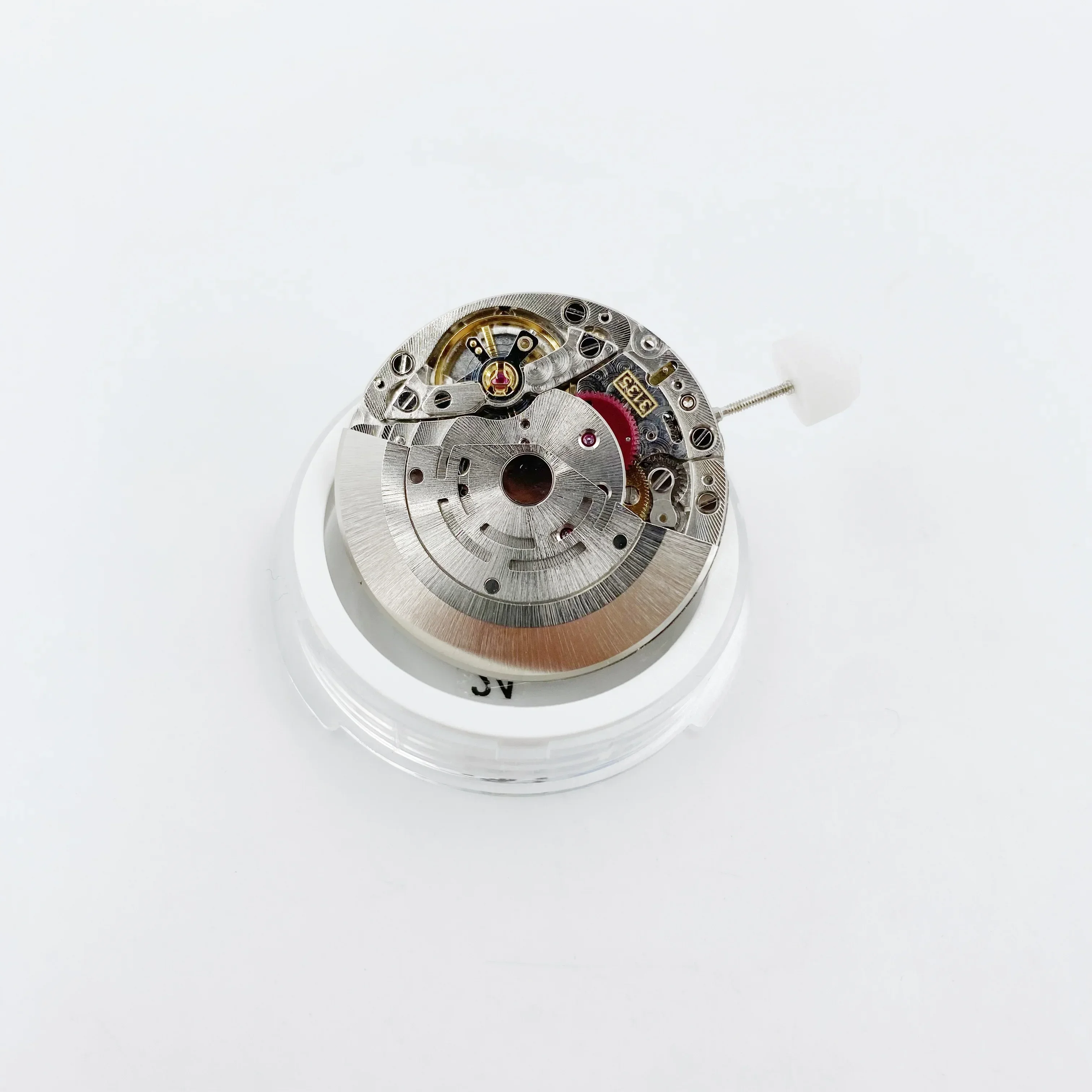 

Good Quality 3135 Automatic Mechanical Movement Blue Balance Men's Watch Movement Assembly Watch Made in China