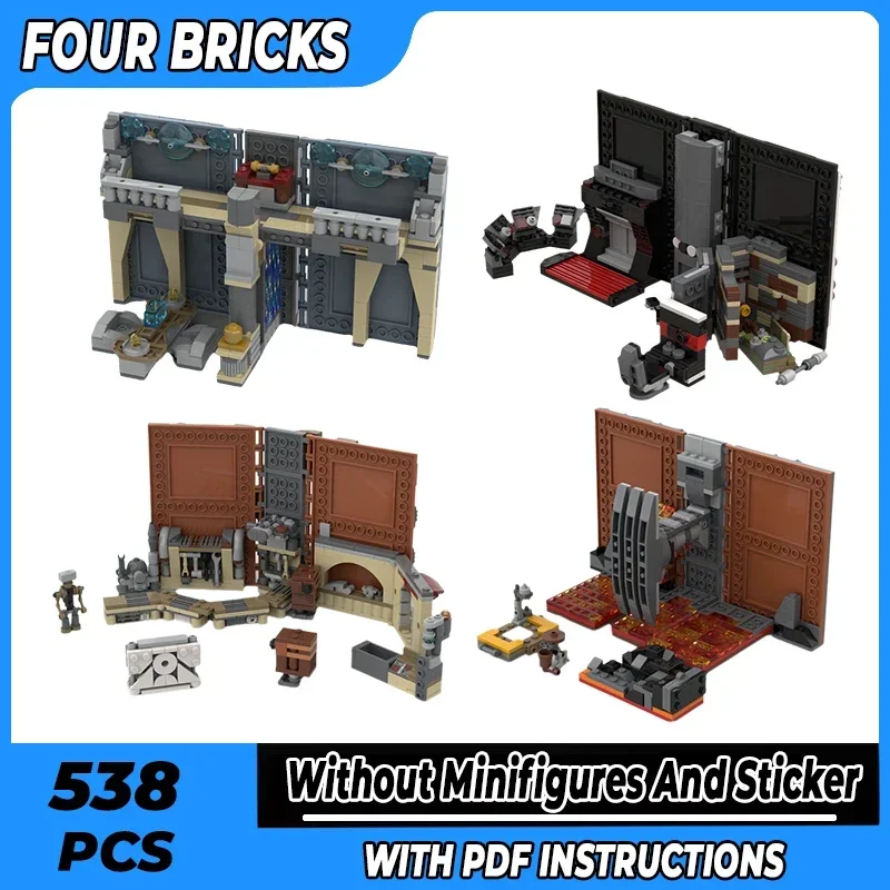 

Star Movie Model Moc Building Bricks Death Star Detention Block Technology Modular Blocks Gifts Christmas Toys DIY Sets Assembly