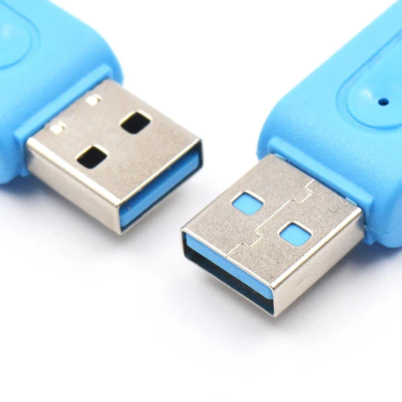 Случайный цвет 2 в 1, адаптер для чтения карт памяти USB 2.0 OTG, универсальный USB-адаптер для чтения карт TF для телефона, компьютера, ноутбука