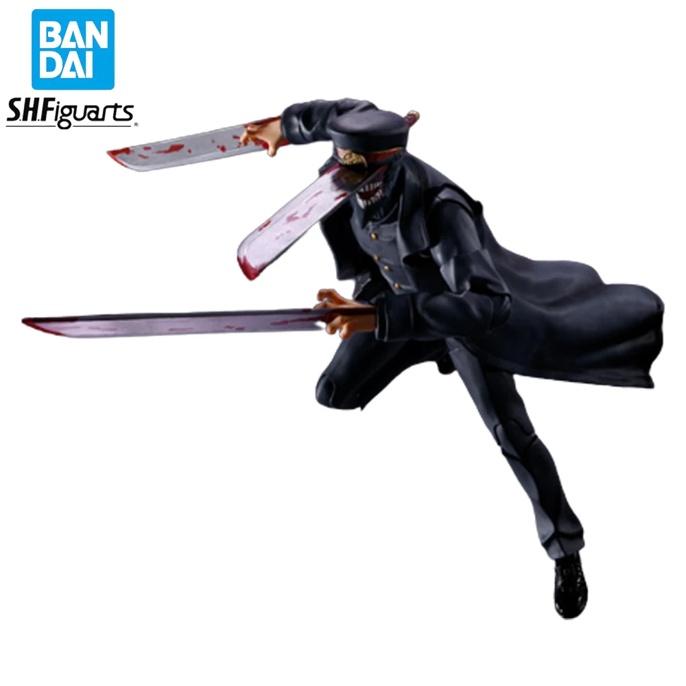 

In Stock Original Bandai SHFiguarts Chainsaw Man Samurai Sword Action Figure Anime Model Genuine Collectible Boxed Toy Doll Gift