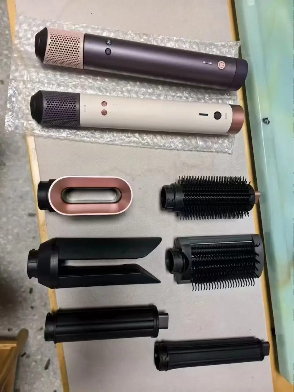 

Original HS05 Negative Ion 7-in-1 Hair Dryer & Styling Tool Automatic 32mm Curling Iron Multi-Function Hair Styler No Damage