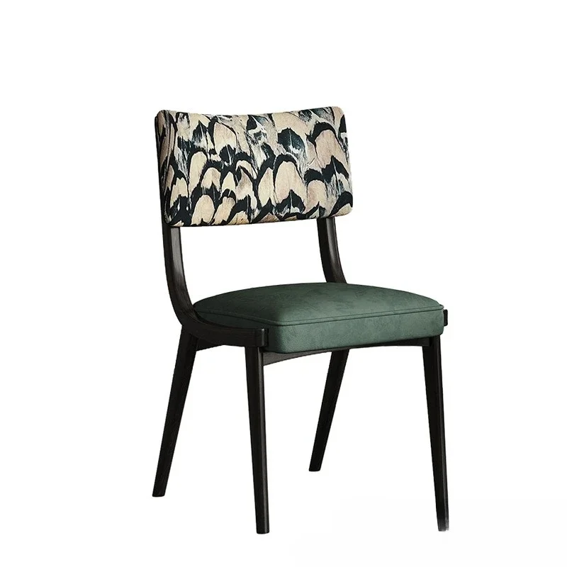 

Italian Nordic solid wood dining chair, modern simplicity, high sense, ash wood back chair