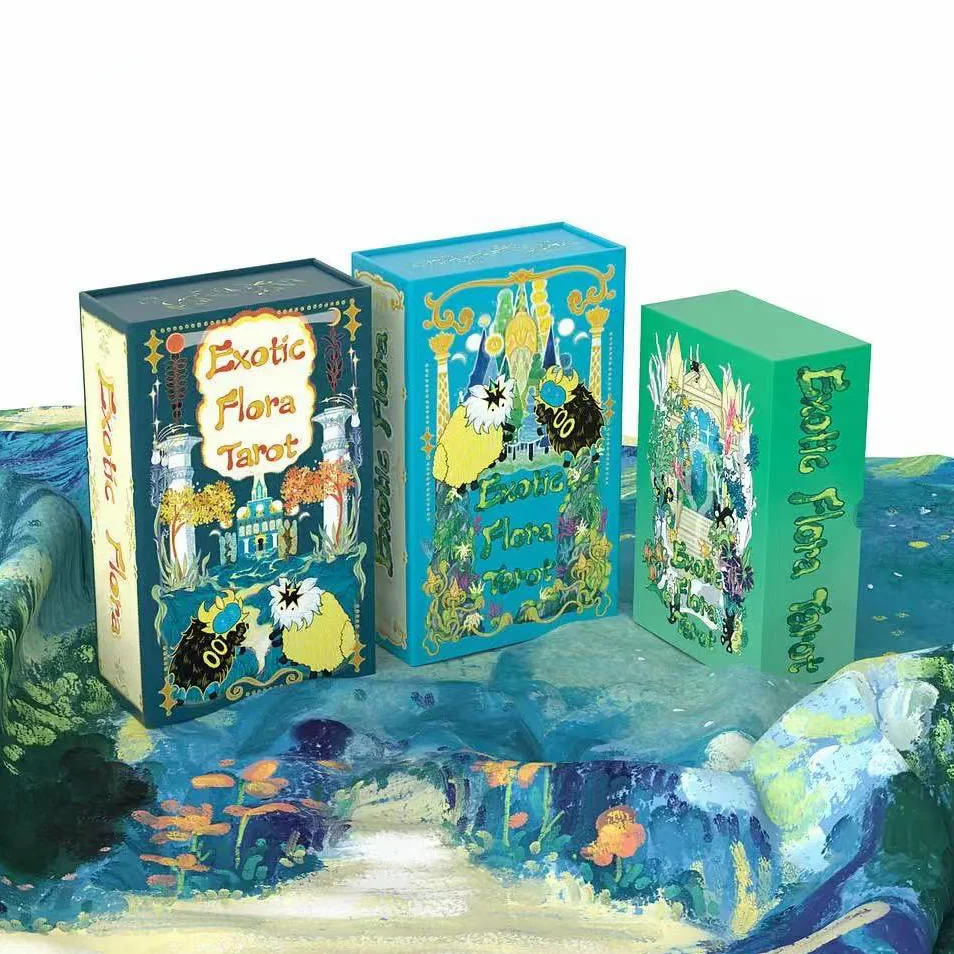 original-exotic-flora-tarot-deck-of-cards-nimo-studio-authentic-tarot-playing-cards-for-gaming-and-collection