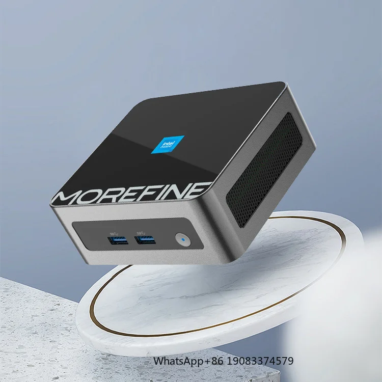 New  Alder Lake N100 Quad Core 3.4Ghz RJ45 USB3.2 Dual HDMI2.0 4K Display Office Home Mini Desktop PC
