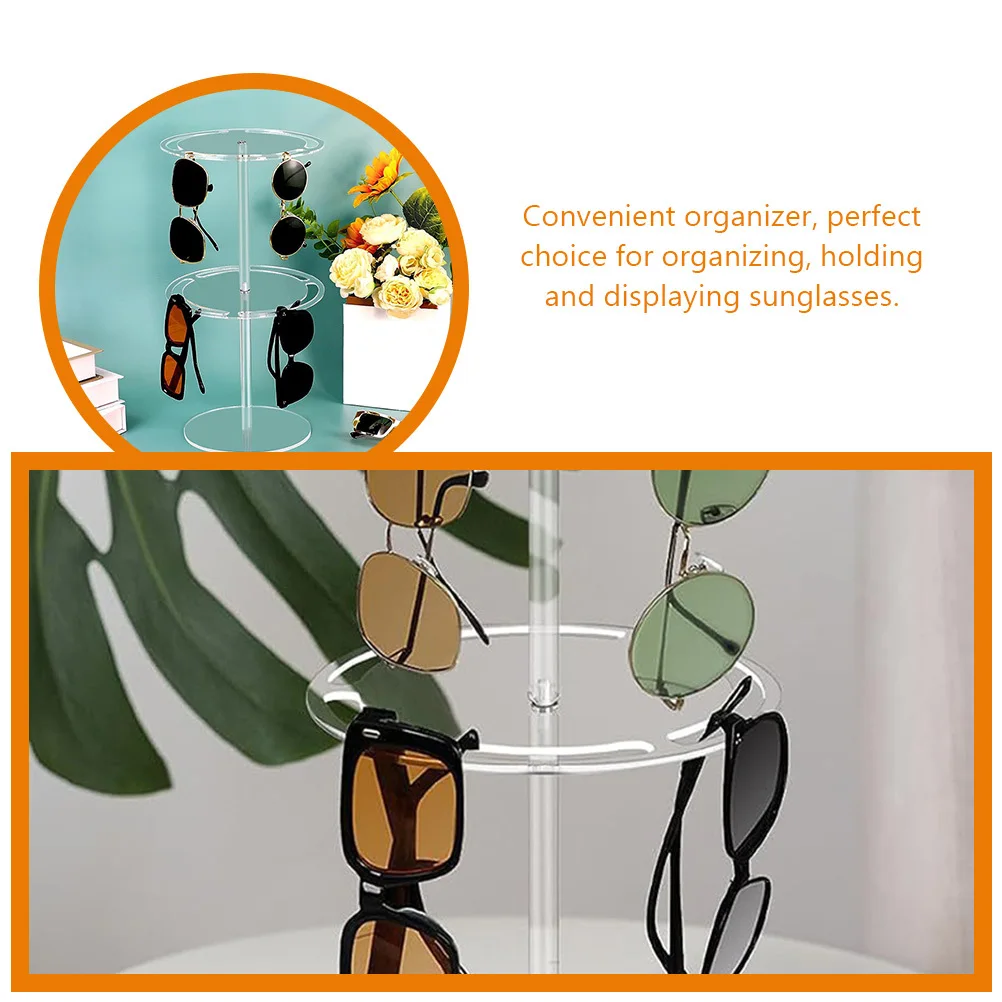 

Glasses Display Stand Holder Eyeglasses Rack Sunglass Sunglasses Organizer Decor Hanger