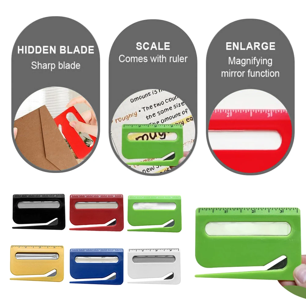 3 In 1 Letter Slitter Opener Wrapping Paper Cutter For Office/Home