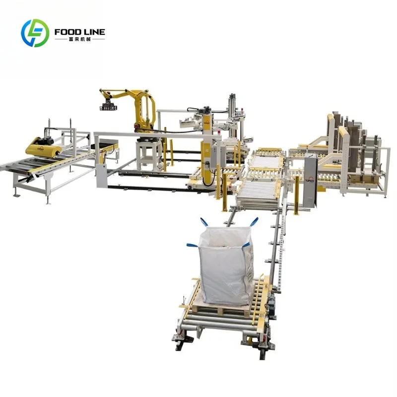 Heavy Duty Customized Warehouse Palletizer Stacking Machine for Heavy Load Assembly Production Line