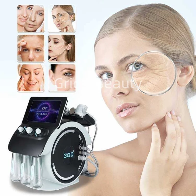 

6 In 1 Facial Machine Skin Rejuvenation Wrinkle Removal Device Facial Cleansing Anti - Aging Multi Function Facial Machine