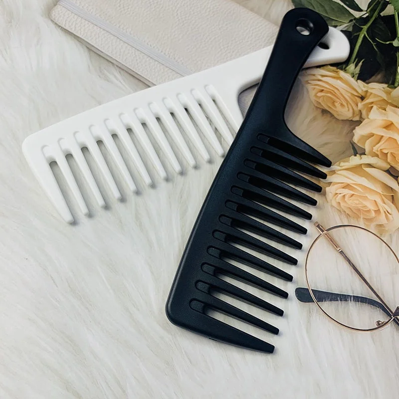 Anti-Static Plastic Hairdressing Wide Tooth Smooth Hair Comb men\'s and women\'s household Heat Resistant Pro Salon Styling Tools