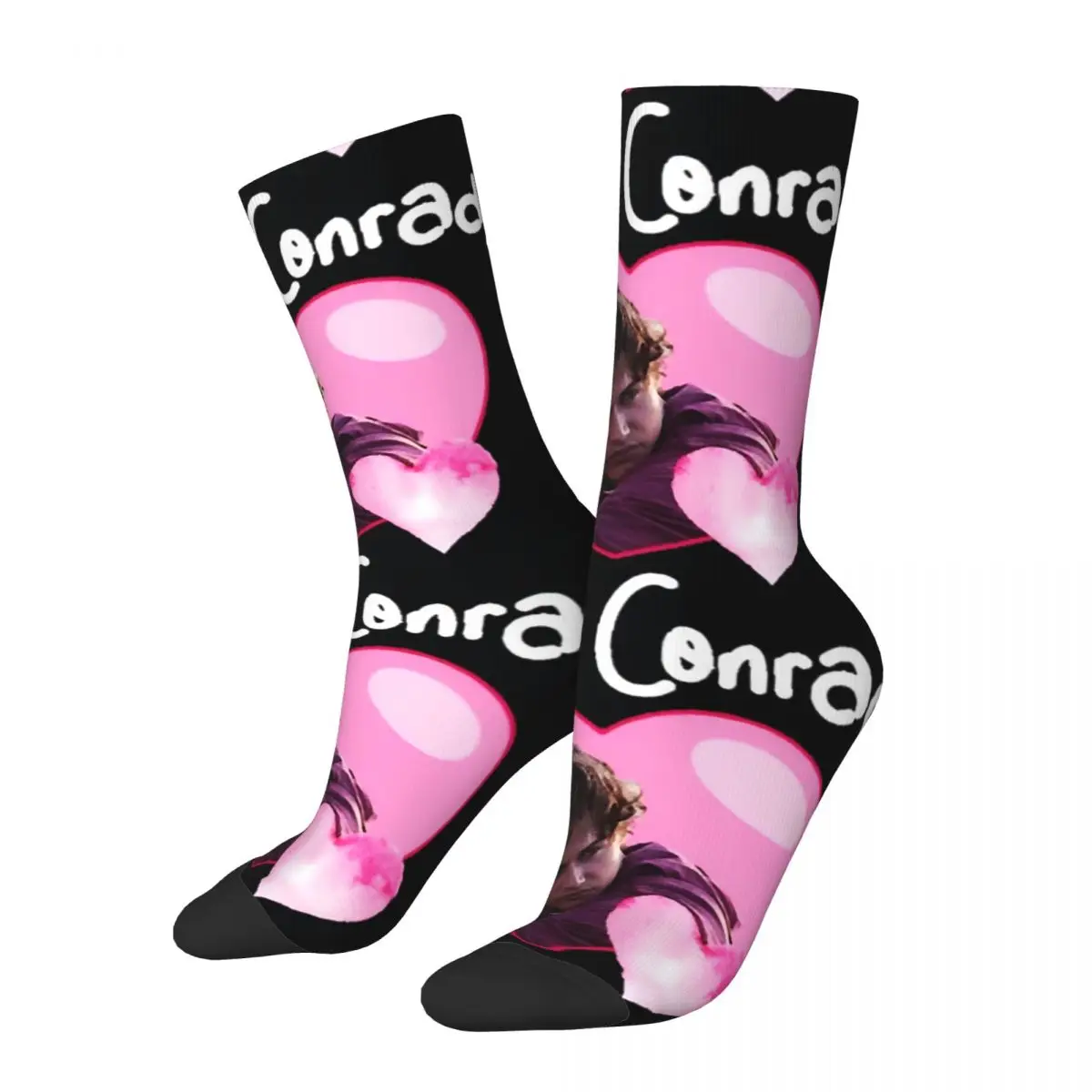 جوارب Conrad Fisher Bootleg للربيع والصيف تحولت إلى جوارب جميلة للزوجين جوارب عالية الجودة جرافيك للجري جوارب مضادة للانزلاق
