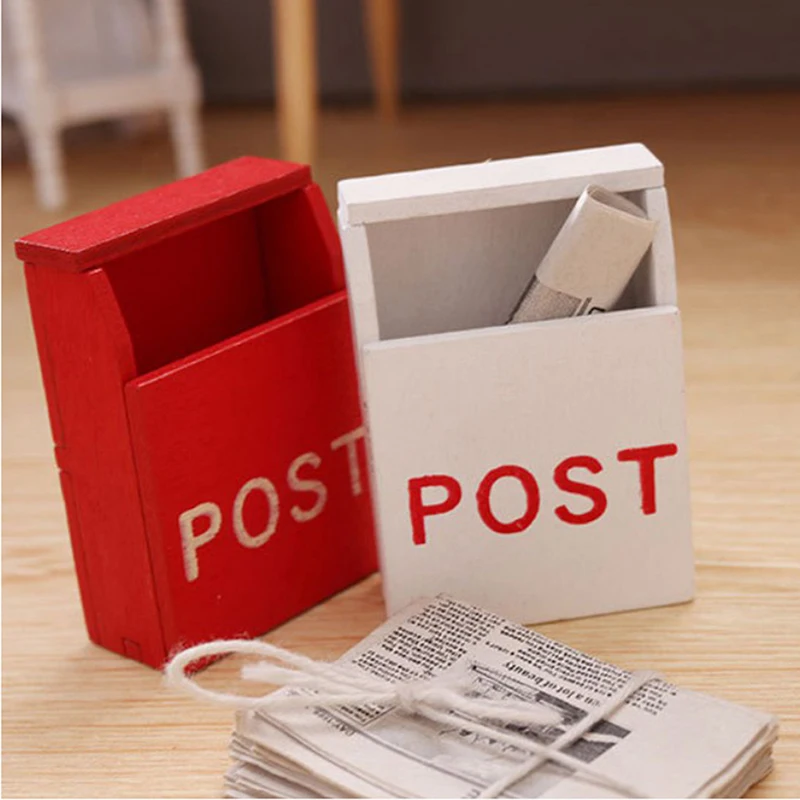 [GEWOON] 1Set 1/12 Poppenhuis Miniatuur Retro Krant Set Simulatie Model Speelgoed Meubelen Accessoires