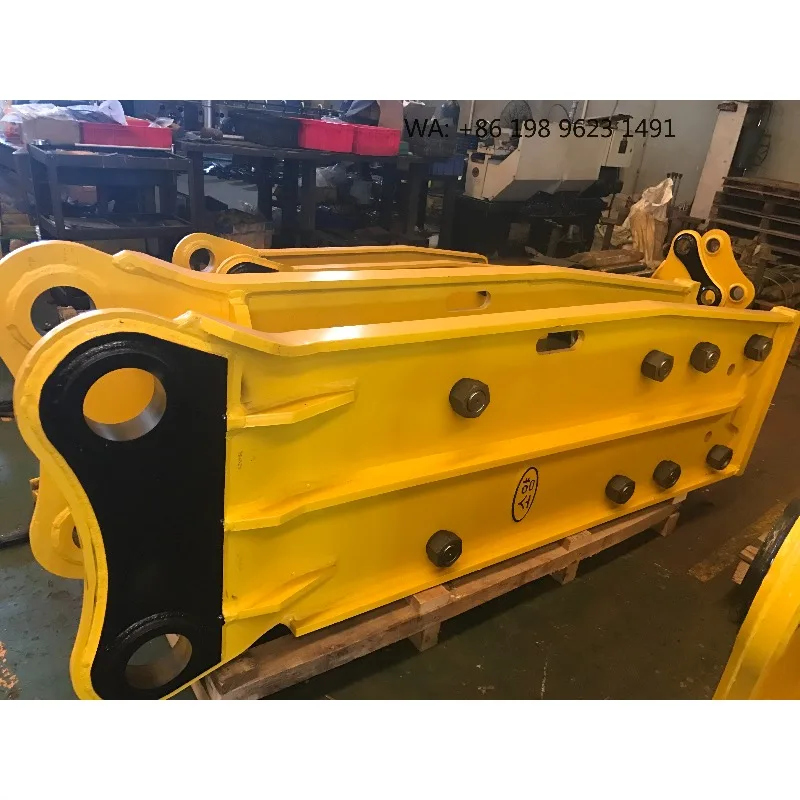 High Efficiency Top Hydraulic Breaker Intelligent Impact Control Design Concrete Asphalt Breaking Tool 3-4 Ton Excavator