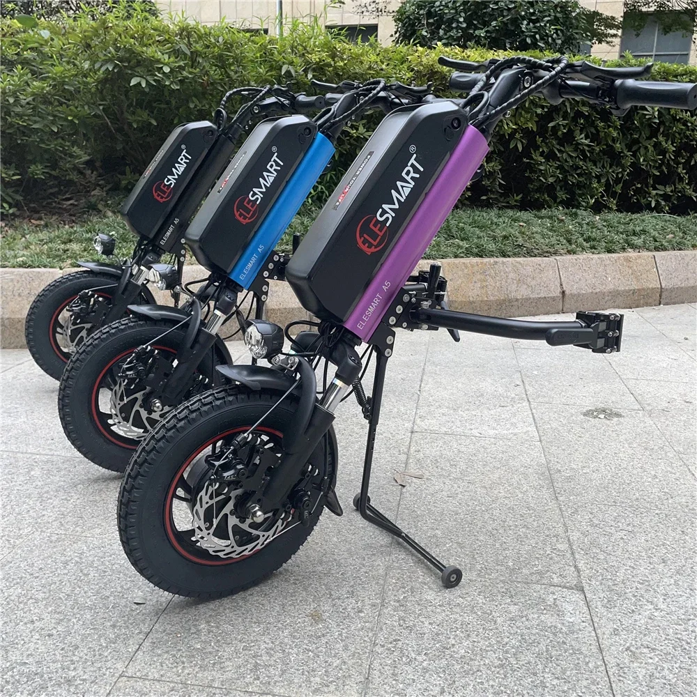Ronkix Hot Sale A5 12.8Ah 500w Electric   Added on Handbike Assist   Electric Attachment Kits