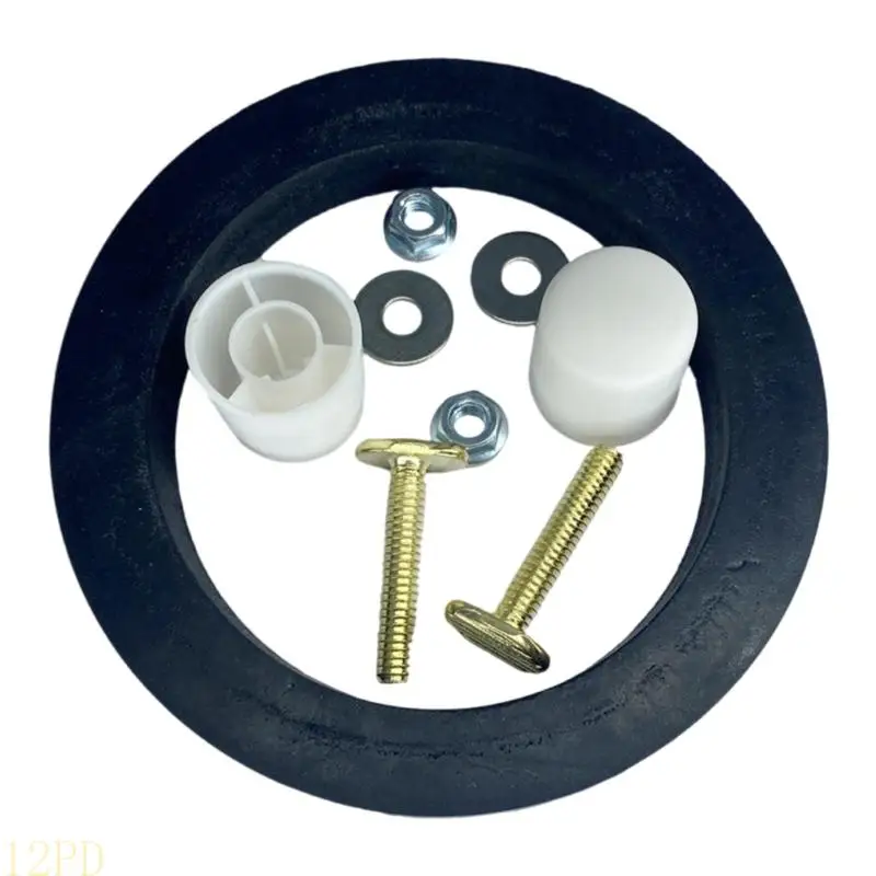 

12PD Toilet Gasket with Mounting Hardware Toilet Flushes Seal for 300 310 320 Series
