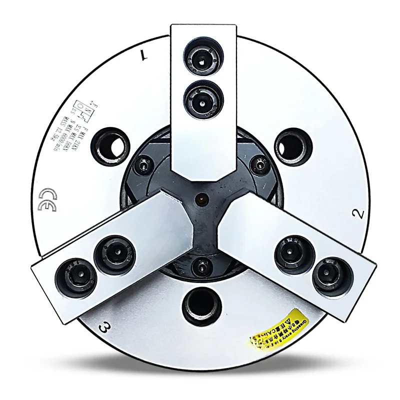 Large Stroke Hydraulic Chuck Three-Jaw Hollow 6-Inch 8-Inch 10-Inch Hydraulic Chuck Large Aperture Large Hole Hydraulic Chuck