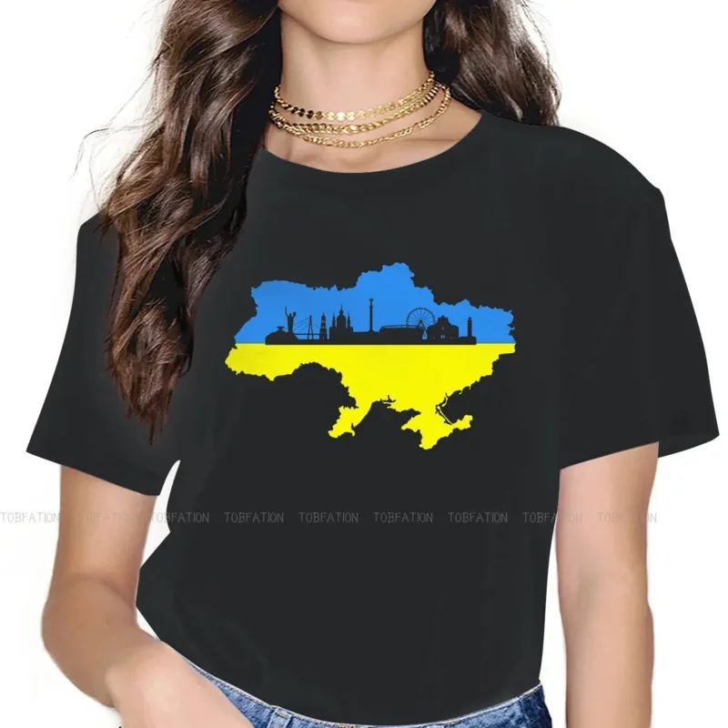 Ukraine city cute girls women T-shirt 5XL blusas Harajuku casual short sleeve vintage oversized tops