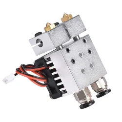 X 2 In 2 Out Extruder Dual Color All Metal For 3D Chimera Hotend Kit Multi-extrusion V6 12VDual Extruder 0.4mm/1.75mm 3D Printer