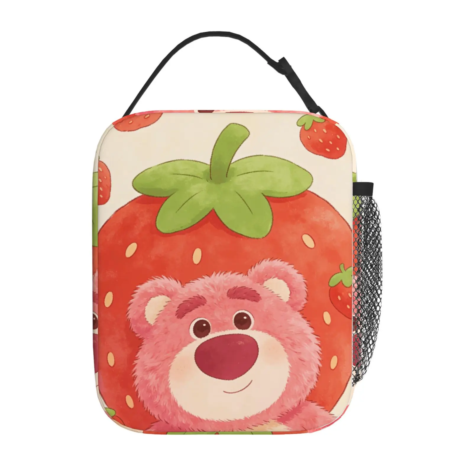 

1pc Cute Lotso theme cute lunch bag, suitable for casual daily application, commuter lunch bag, gift