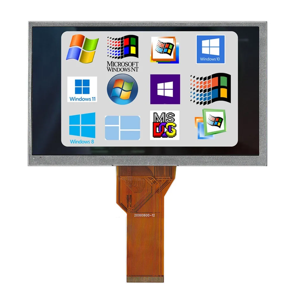 

7 Inch 50PIN 800*480 LCD Display Screen Panel Applicable model For WEINVIEW TK6070IH TK6070IP TK6070IK Replacement Part