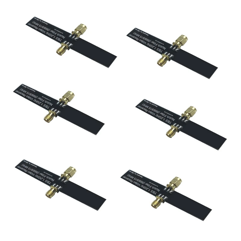 Filtre B69C-6Pcs (868/915 Mhz) encoche Tbs 1.2Ghz pour filtre d'encoche Vrx de Transmission d'image 1.3G